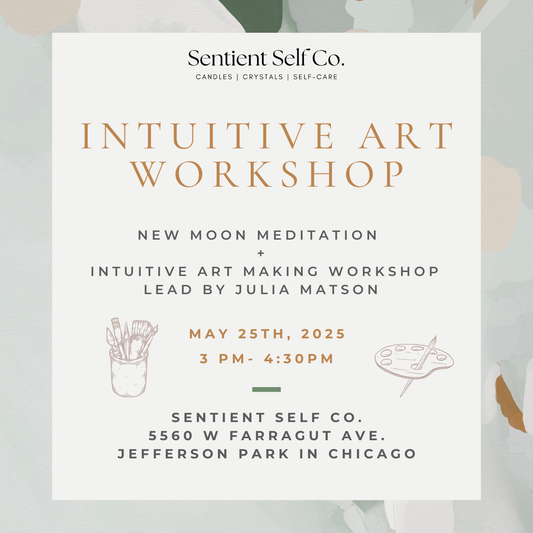 💫  Intuitive Art Making + New Moon Meditation Workshop