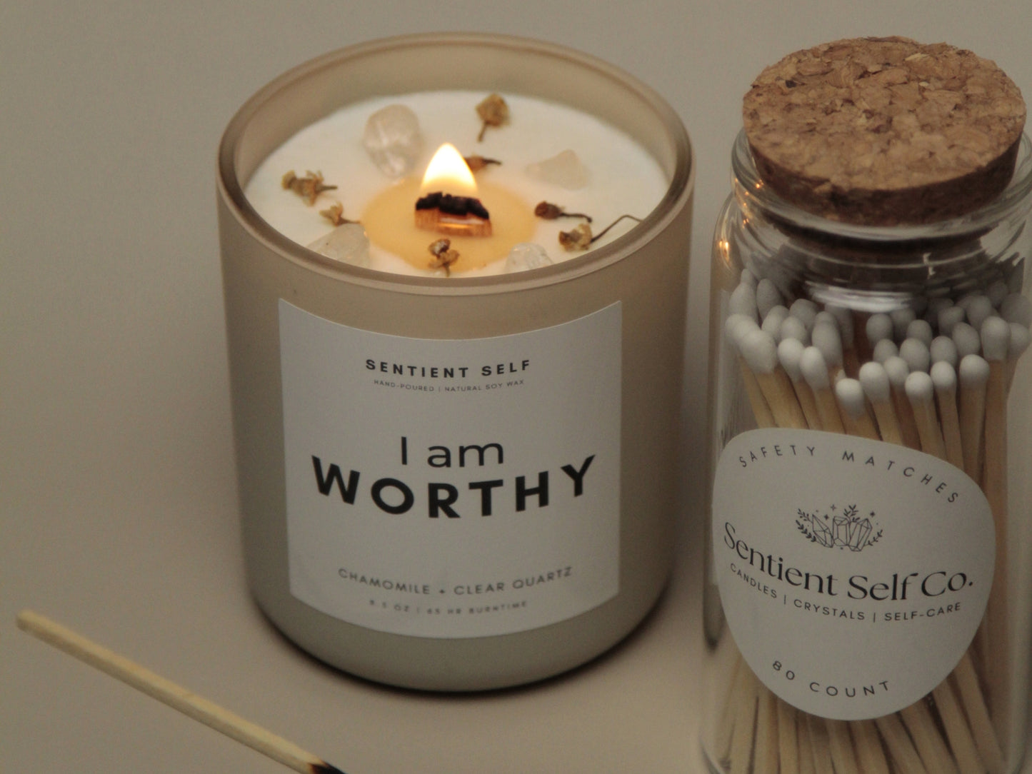 I am Worthy Candle