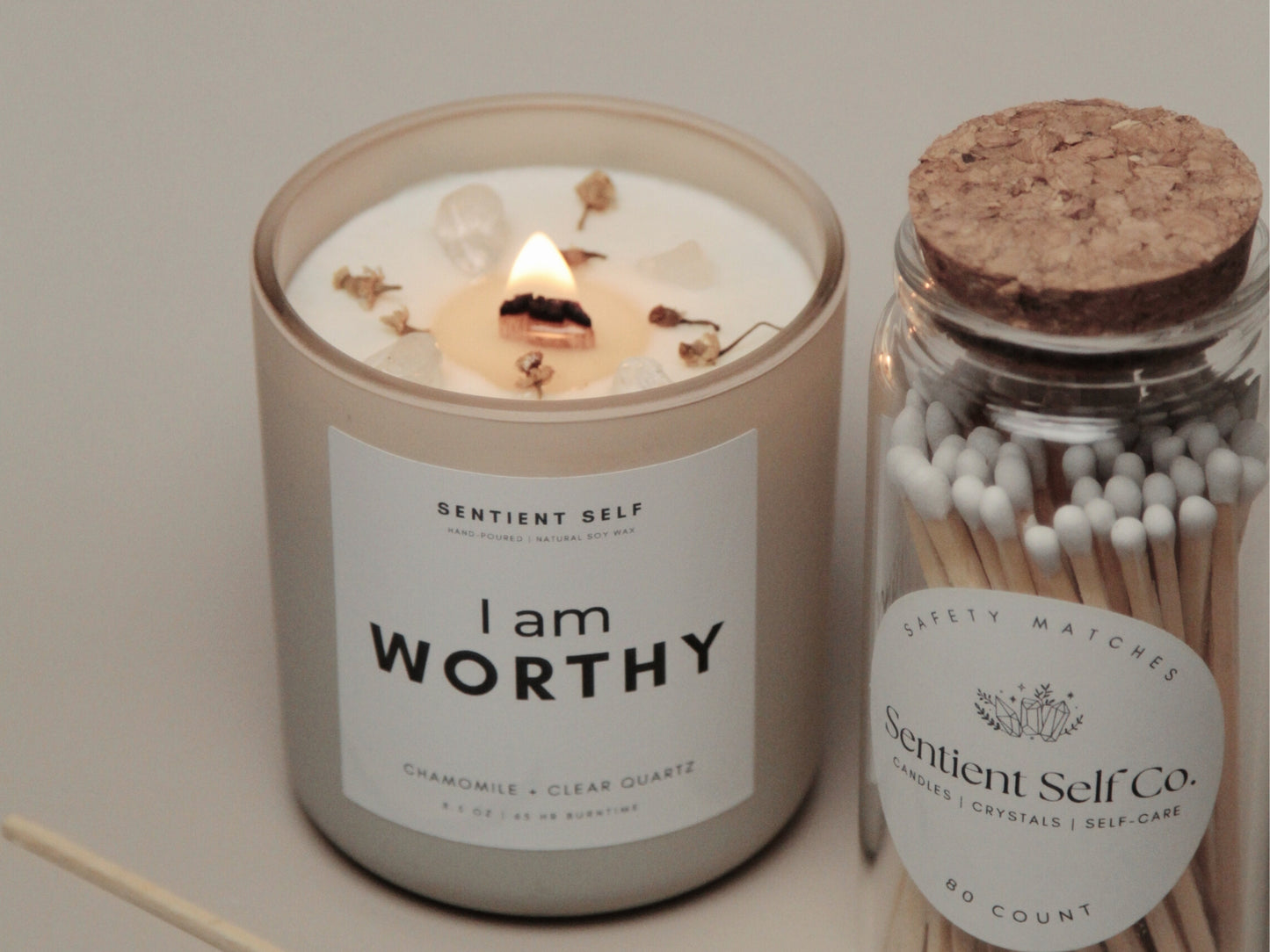 White Saftey Matches