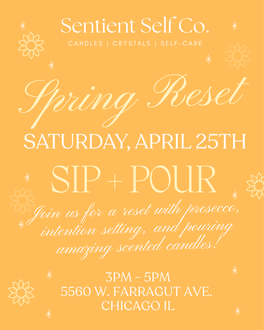 Spring Intentions: Candle-Making Workshop 🌸