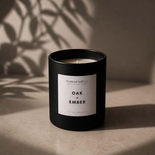Oak + Ember Candle | Noir Collection
