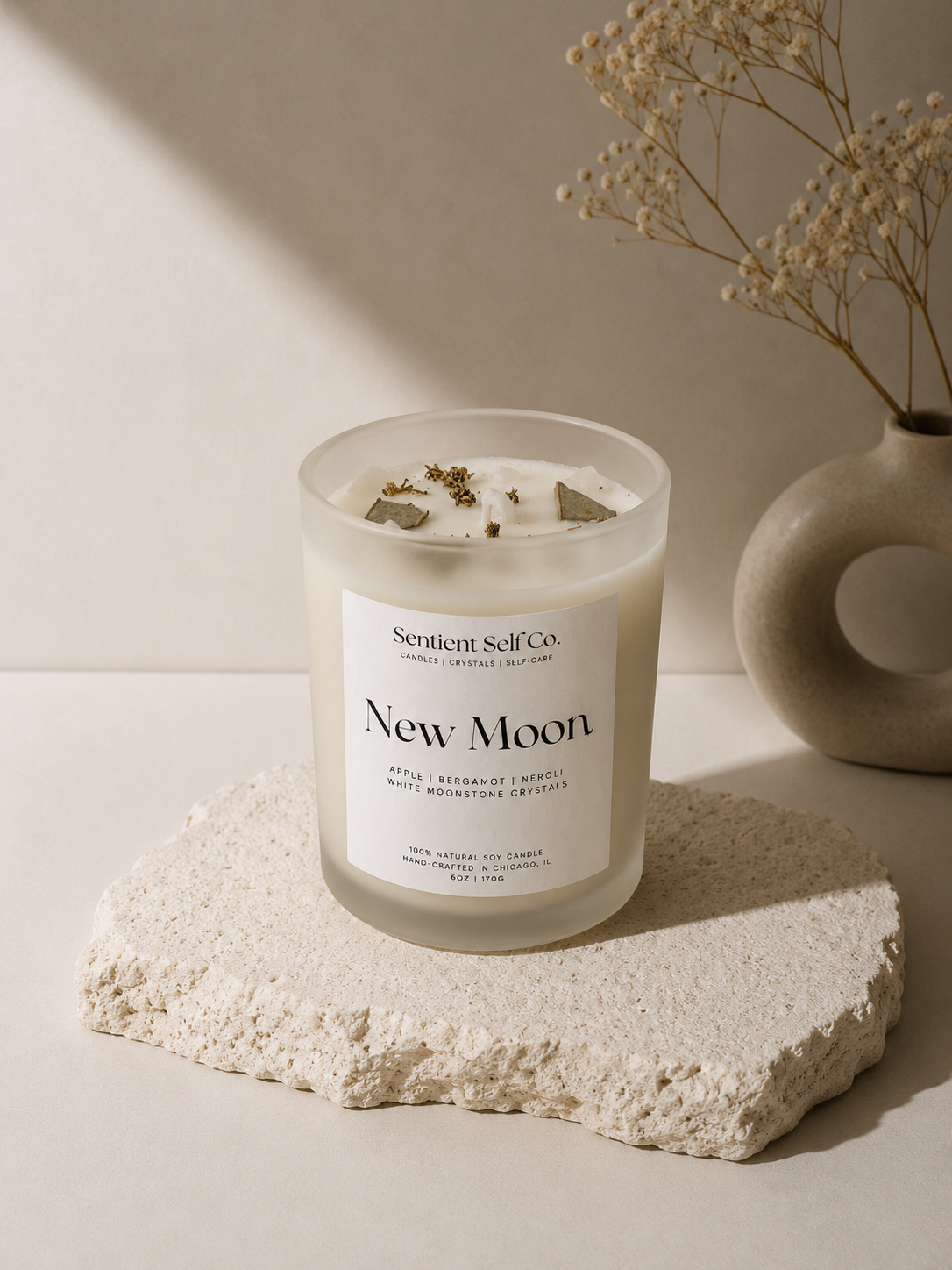 New Moon Candle