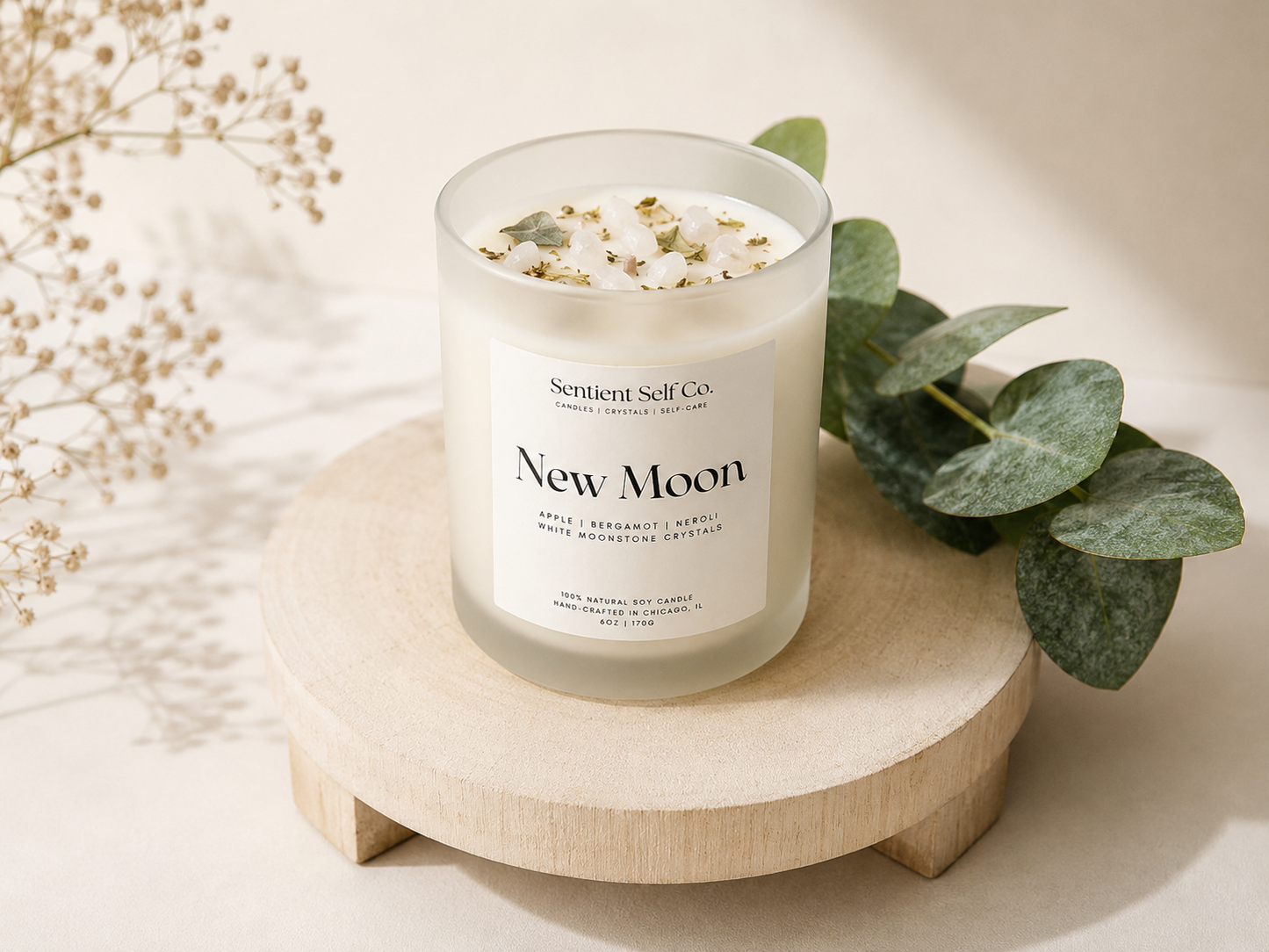New Moon Candle