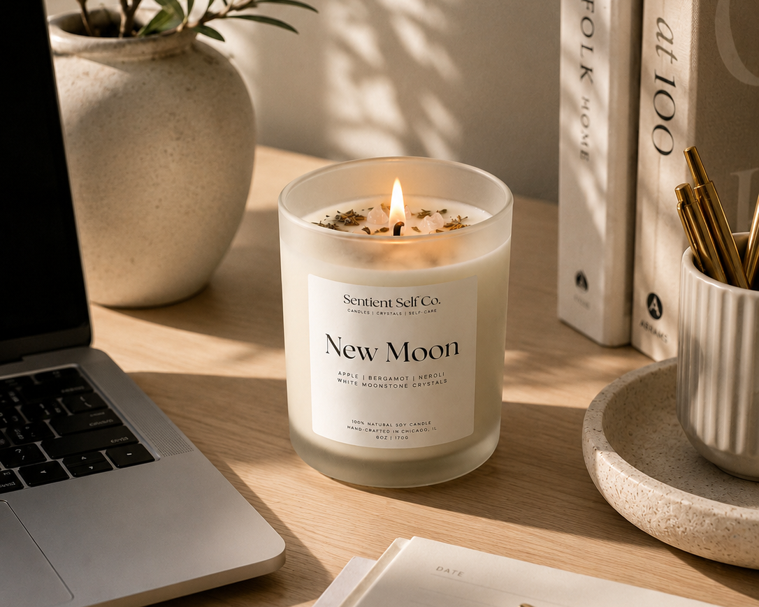 New Moon Candle
