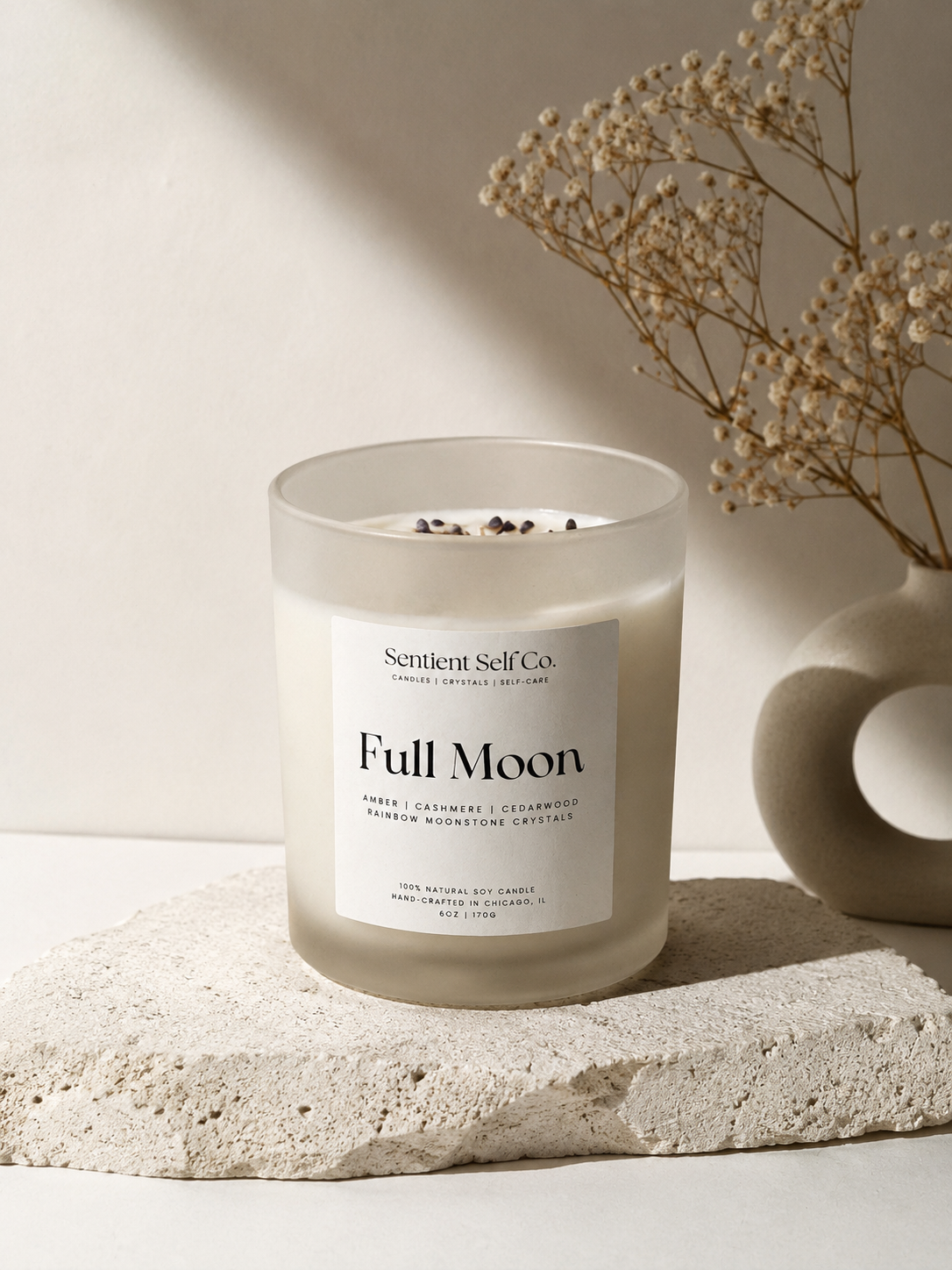 Full Moon Candle
