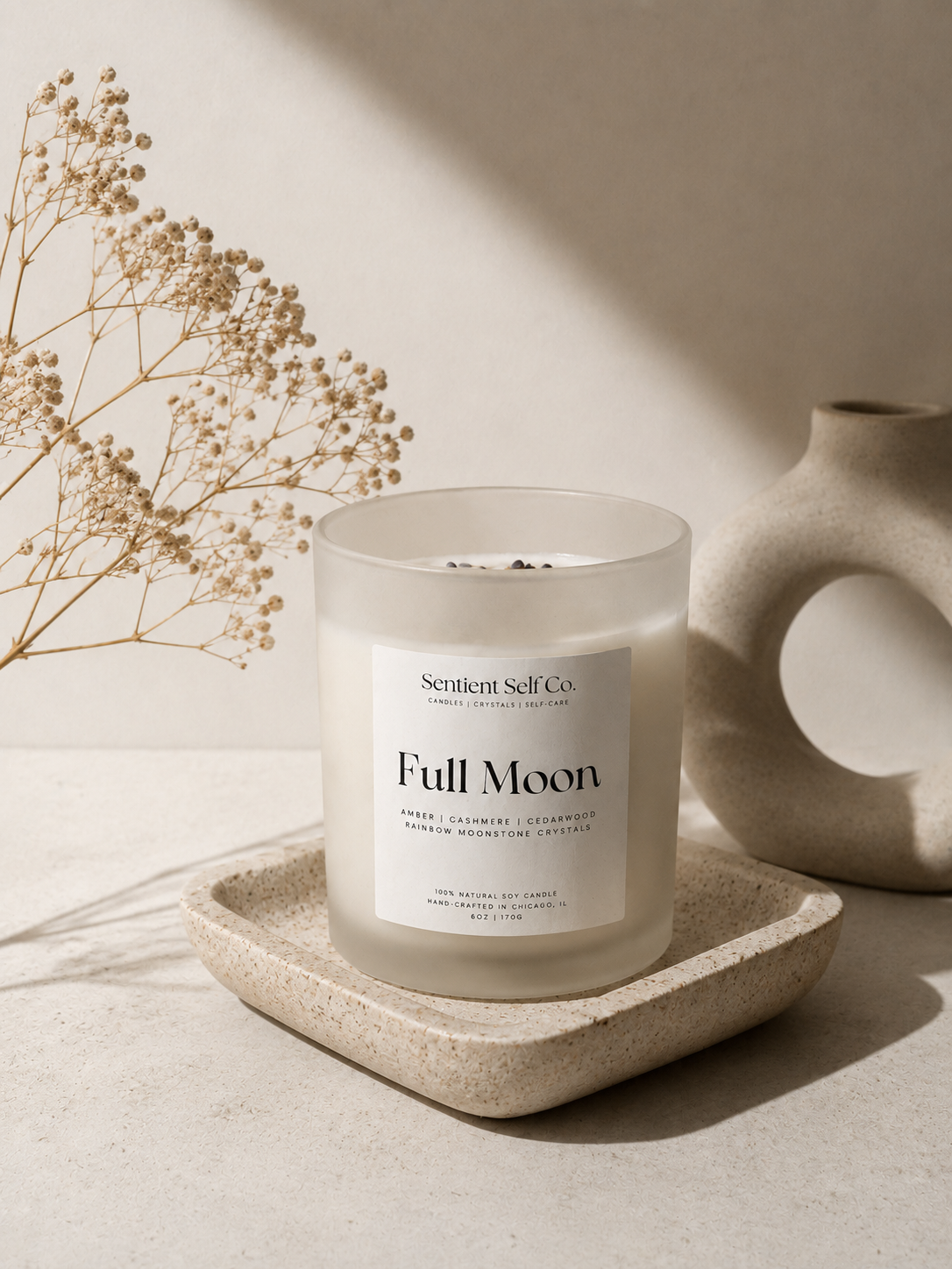 Full Moon Candle