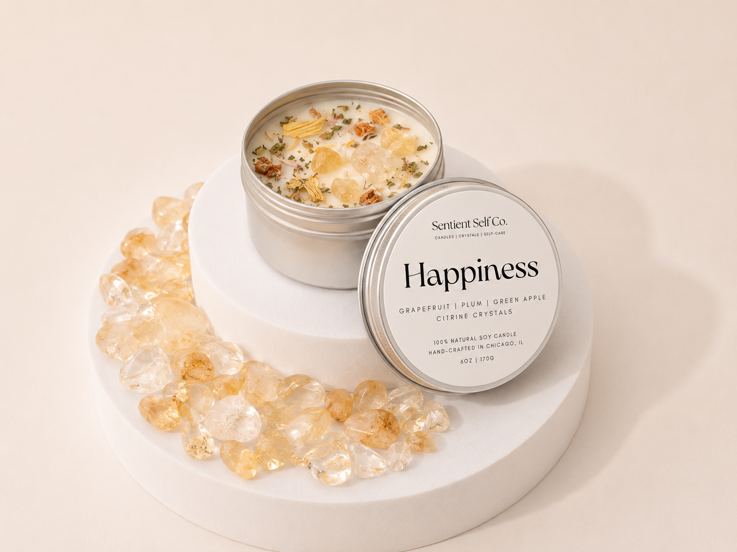 Mini Happiness Candle