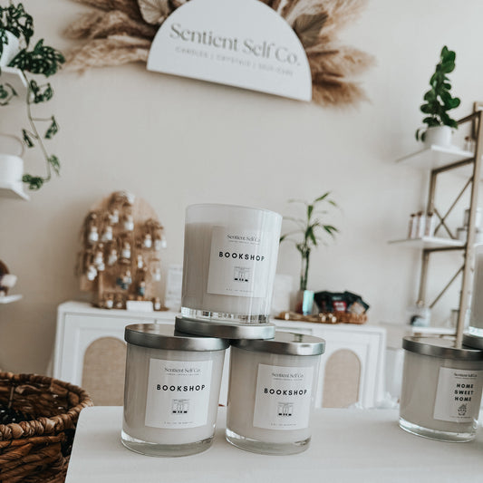 Bookshop Candle
