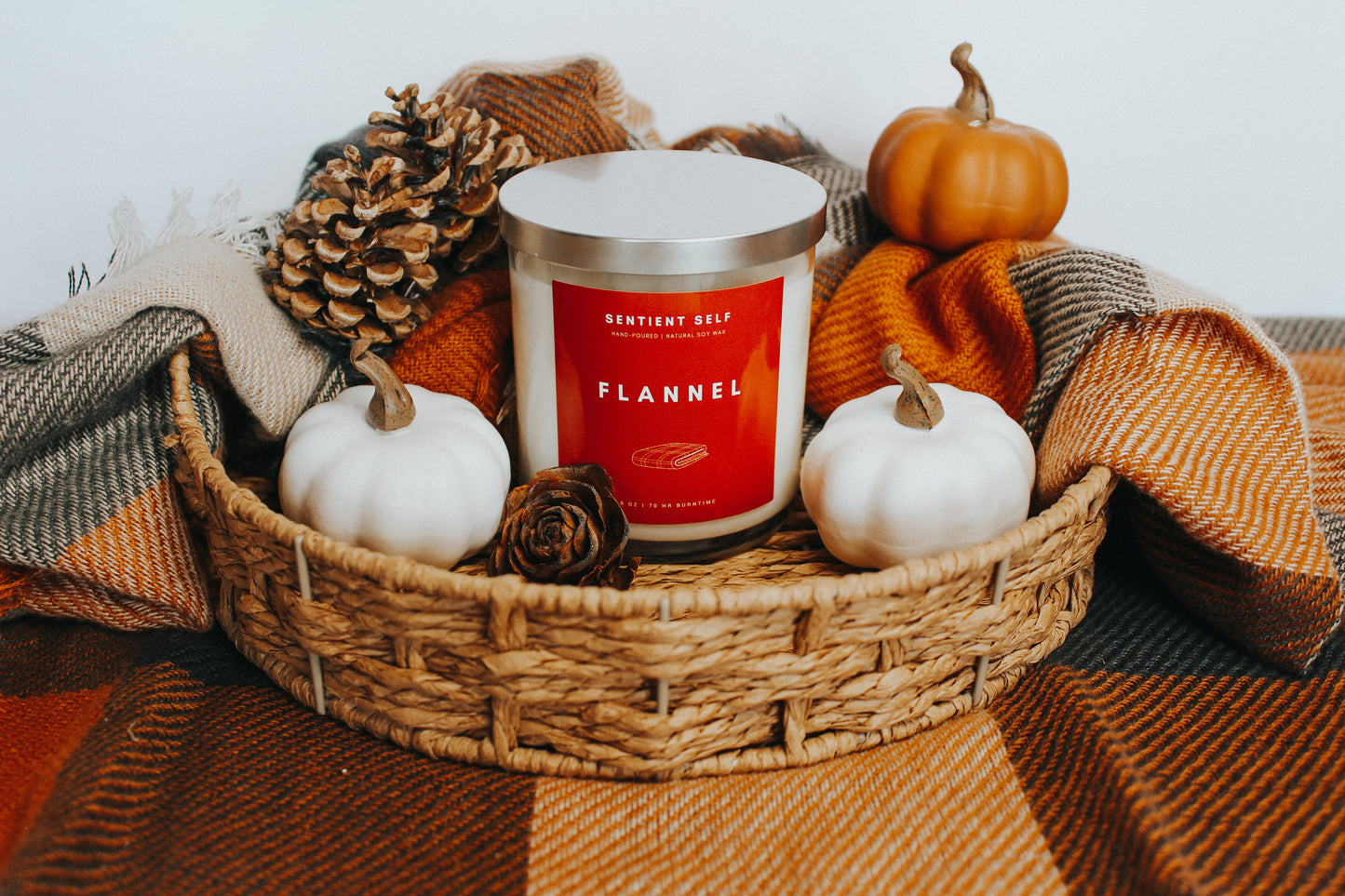 Flannel Candle
