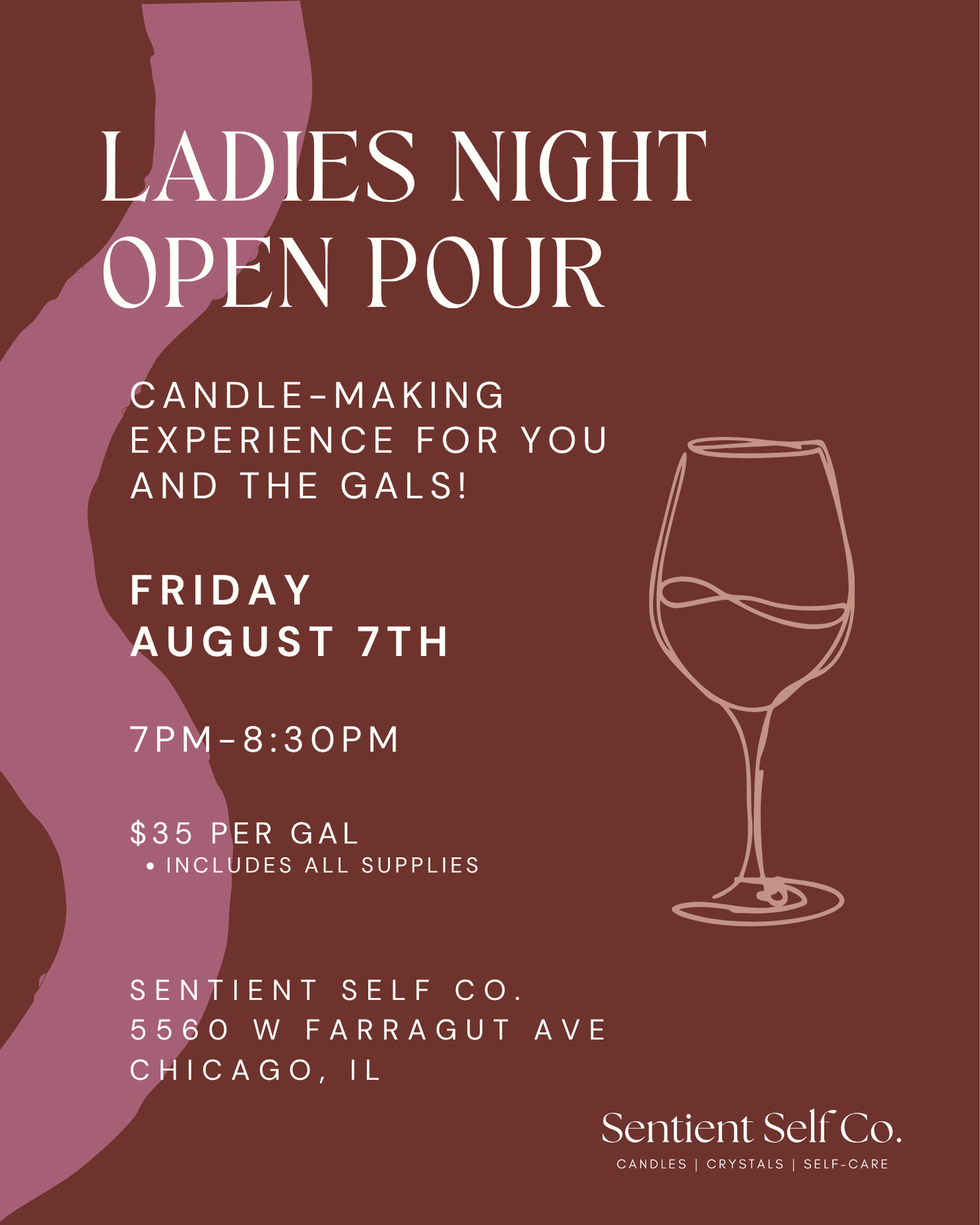 💞 Ladies Night Open Pour Experience