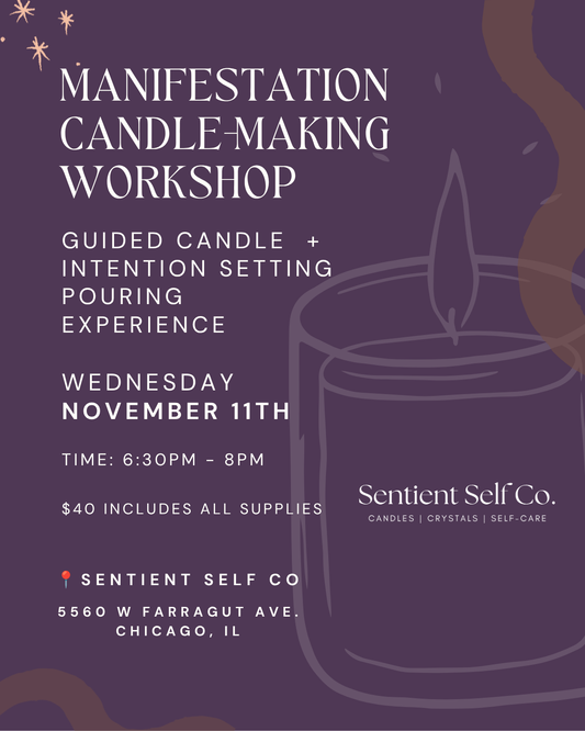 11/11 Manifestation Candle-Making Workshop | Intention Setting + Custom Candle