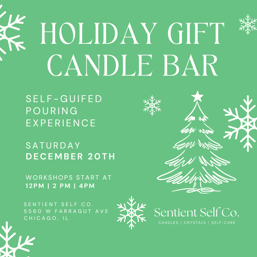 🎄 Holiday Gift Candle Bar — Walk-Through Candle Making Event