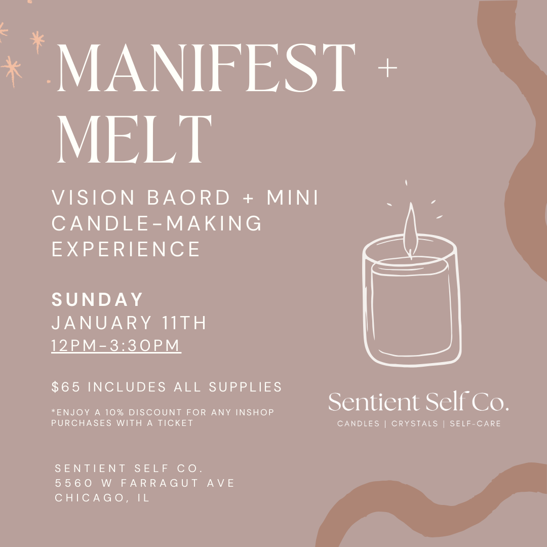 ✨ Vision Board + Mini Intention Candle Workshop
