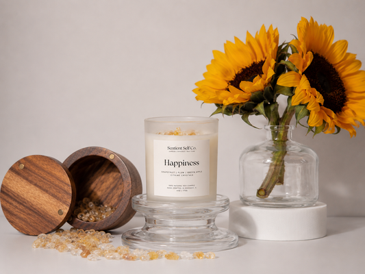 Happiness Intention Candle
