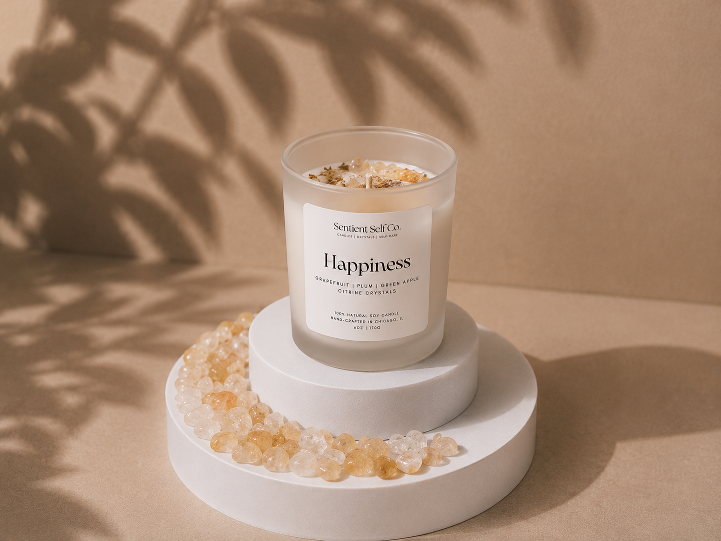 Happiness Intention Candle